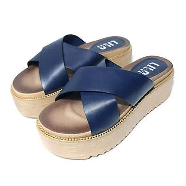 Sandale Compense lila 01 KZ bleu ..........